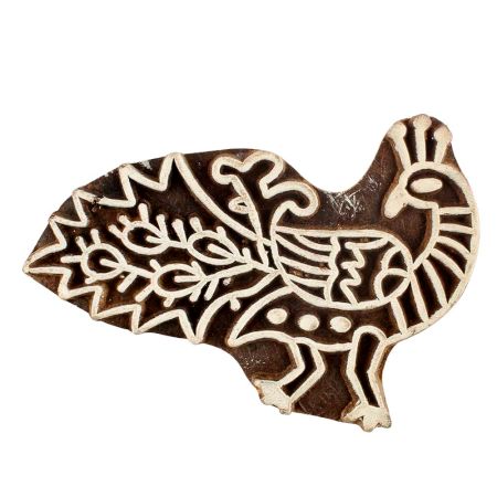 Set of 1 Piece New Wooden Printing Block